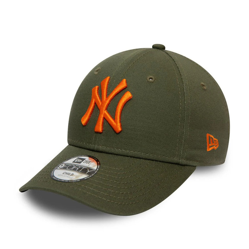 New Era Chyt League Essential New York Yankees Cap - Green - قبعة